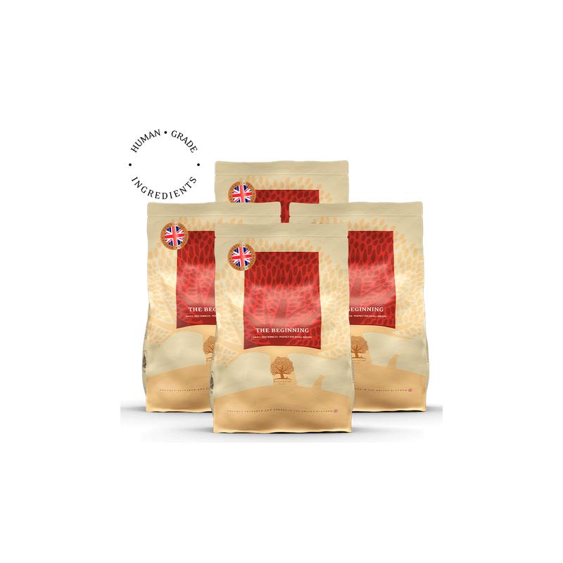 Lot de 4 x 2,5 THE BEGINNING PETIT CHIEN 2,5 Kg